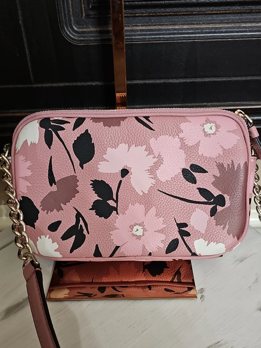 kate spade Kendall Briar Lane Gala Floral Crossbody Bag In Pink Multi